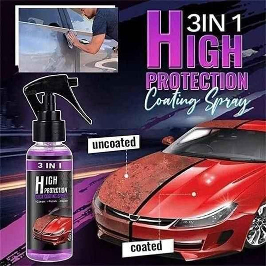 Ceraflect™️ - 3 in 1 High Protection Quick Car Ceramic Coating Spray ( 1 + 1 FREE)